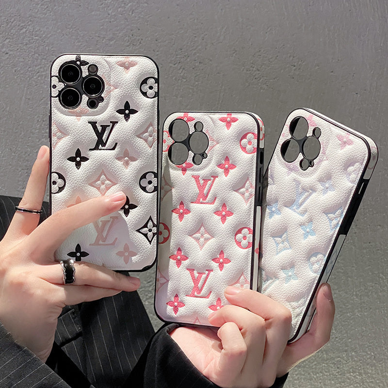 Monogram iPhone Case -Black