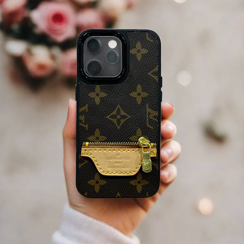 Monogram Vintage Leather iPhone Case