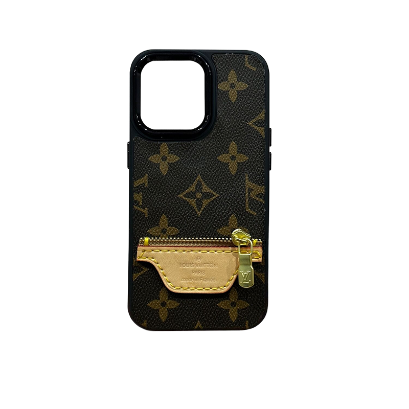Monogram Vintage Leather iPhone Case