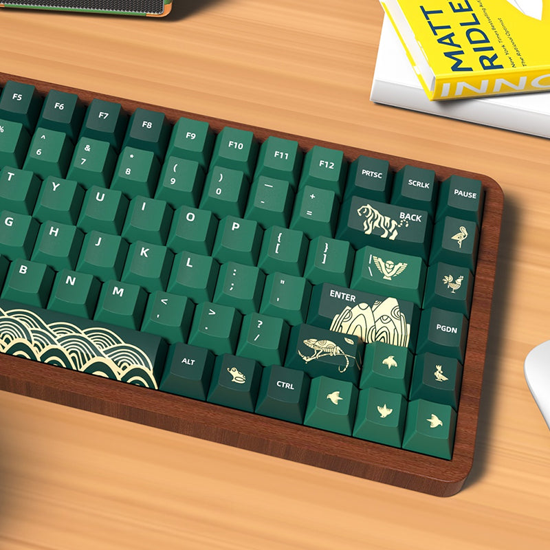 Animal Forest Cherry Profile Dye Sub PBT Keycap Set