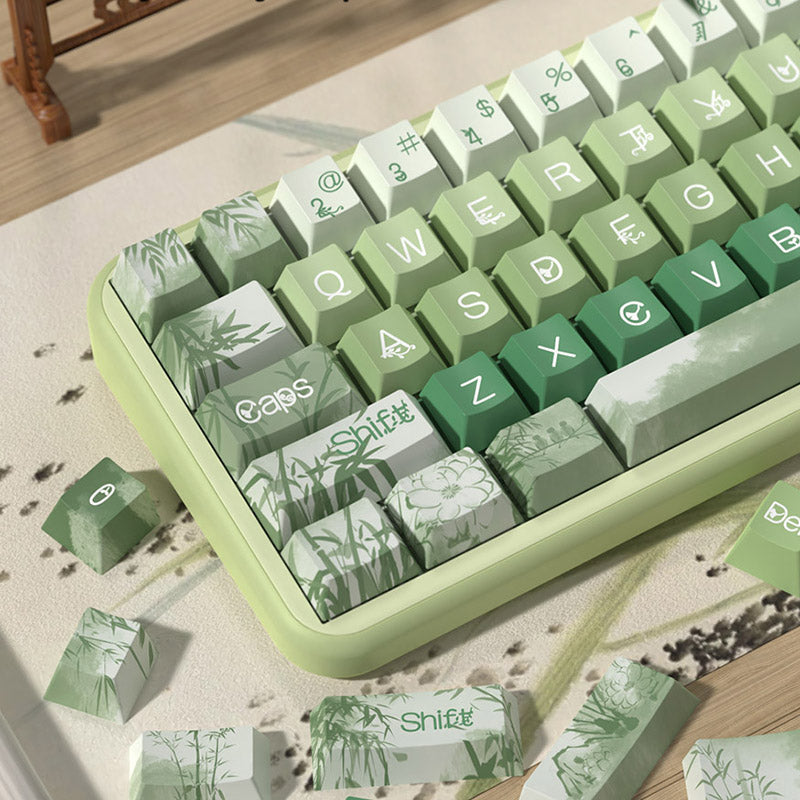 Bamboo Ink Cherry Profile Dye Sub PBT Keycap Set
