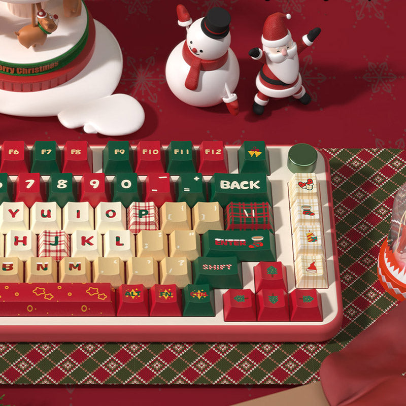 Christmas Cherry Profile Dye Sub PBT Keycap Set