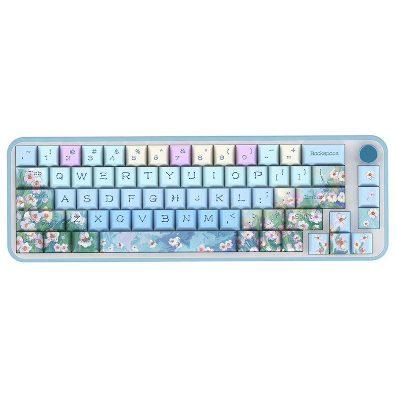 Daisy Cherry Profile Dye Sub PBT Keycap Set