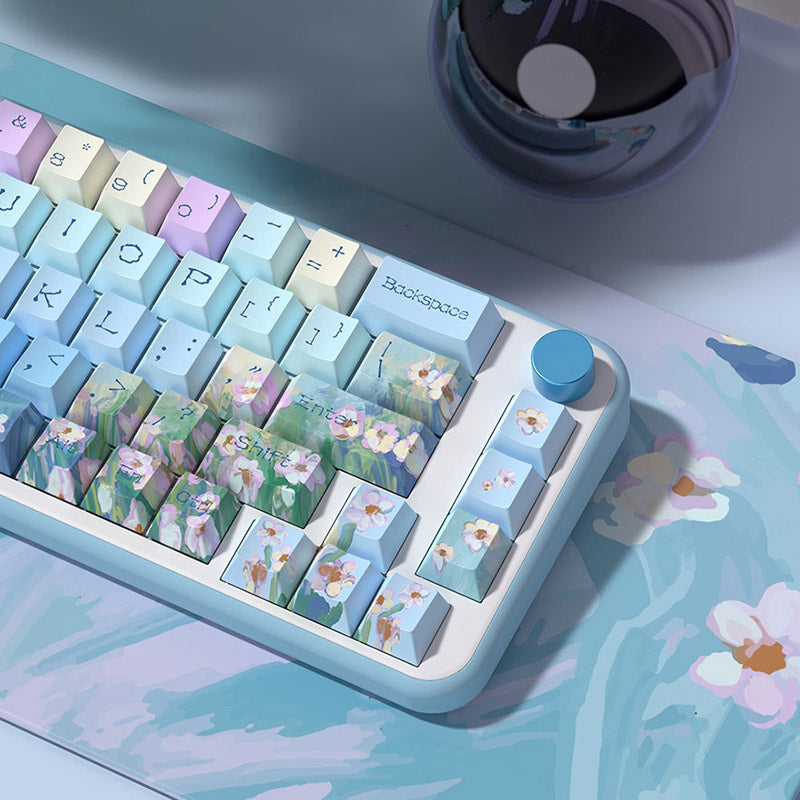 Daisy Cherry Profile Dye Sub PBT Keycap Set