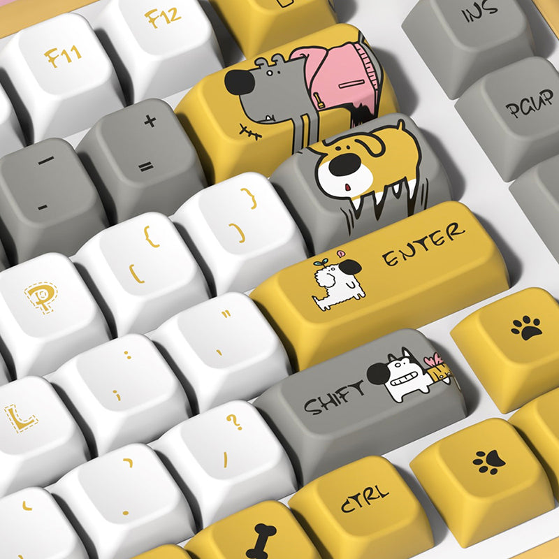 Dog Lovely MDA Profile Dye Sub PBT Keycap Set