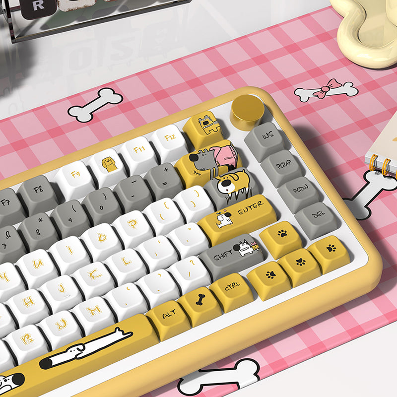 Dog Lovely MDA Profile Dye Sub PBT Keycap Set