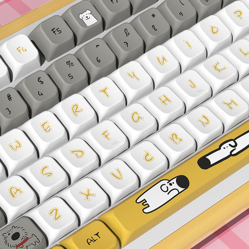 Dog Lovely MDA Profile Dye Sub PBT Keycap Set