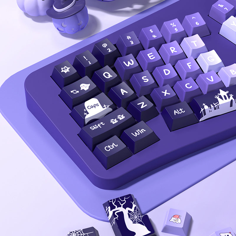 Halloween Cherry Profile Dye Sub PBT Keycap Set