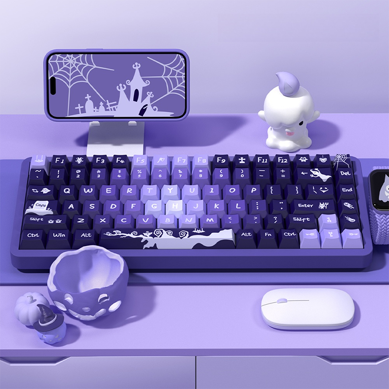 Halloween Cherry Profile Dye Sub PBT Keycap Set