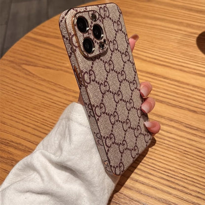 GG iPhone Case Leather