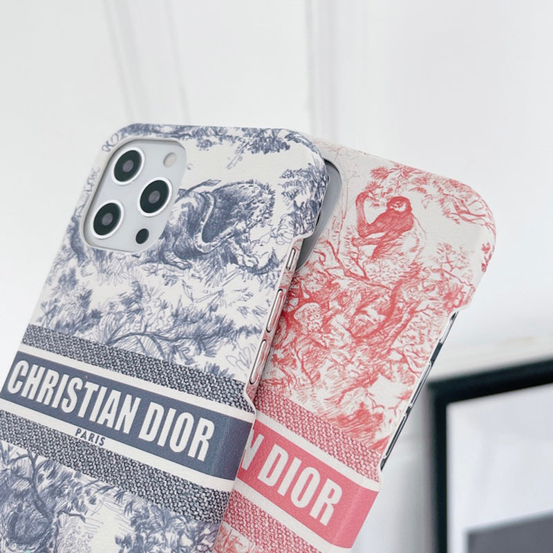 Luxury CD Blue iPhone Case