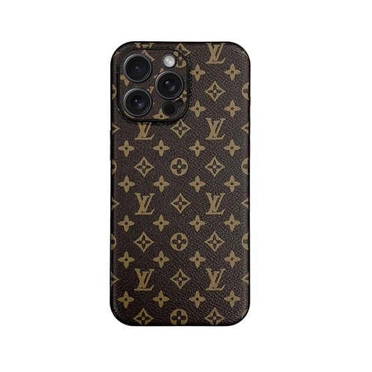 Mini Monogram Vintage Leather Iphone Case