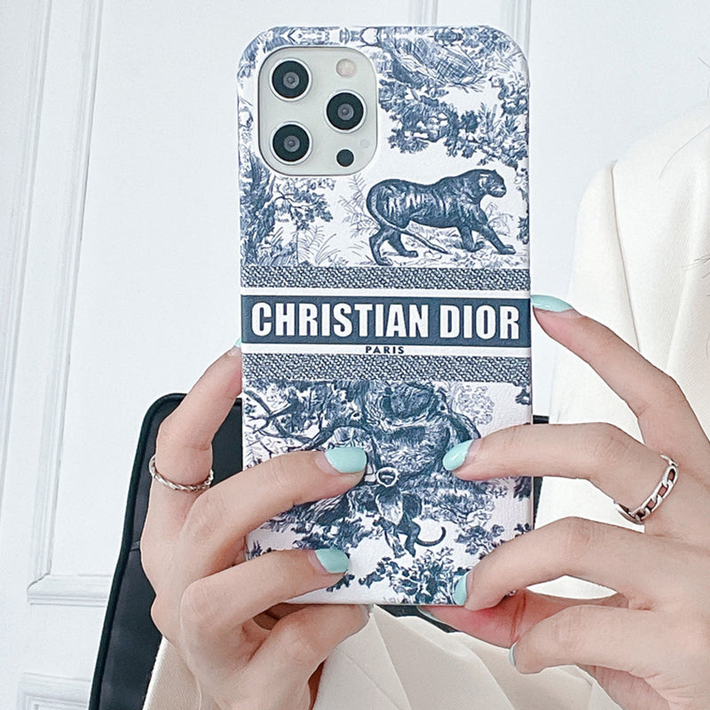Luxury CD Blue iPhone Case