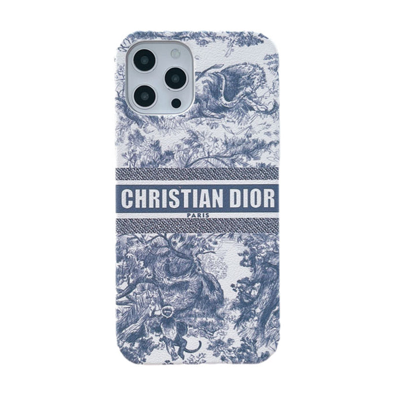 Luxury CD Blue iPhone Case