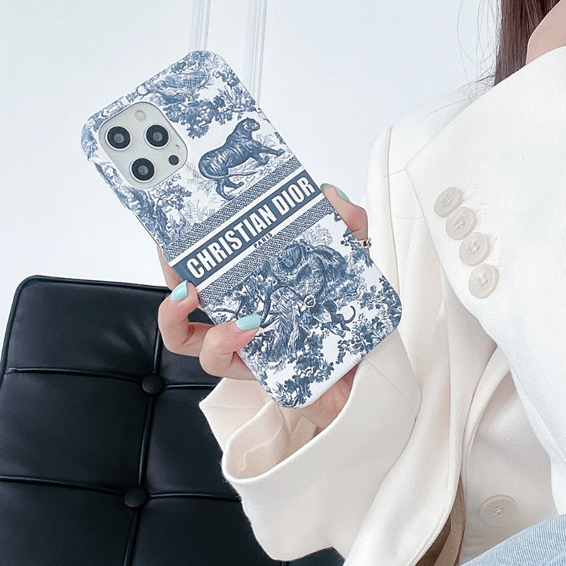 Luxury CD Blue iPhone Case