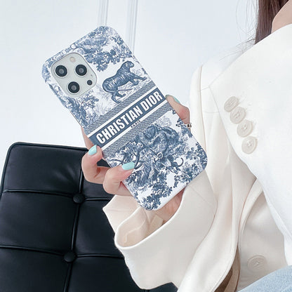 Luxury CD Blue iPhone Case